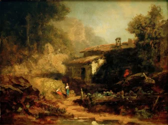 Młyn w górach