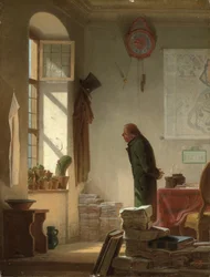 Miłośnik kaktusów, ok. 1860