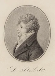 Portret pianisty i kompozytora Daniela Steibelta 1765-1823 , 1809.