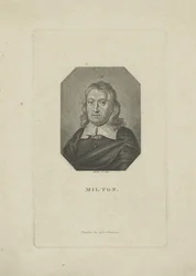 Portret poety Johna Miltona 1608-1674, ok. 1818-1821.