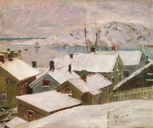 Fiskebackskil zimą, 1899
