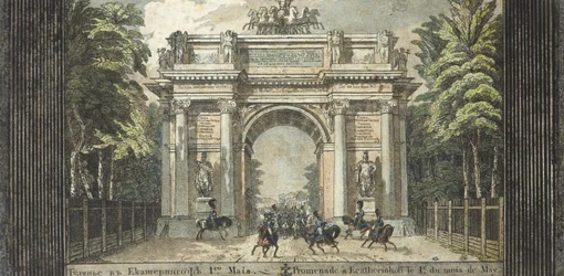 Festiwal w Catherinehof, 1824-1825.