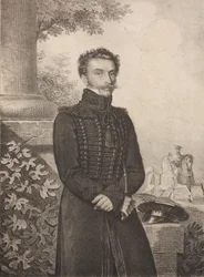 Portret hrabiego Pawła Khristoforovicha Grabbe 1789-1875, lata 20. XIX wieku.