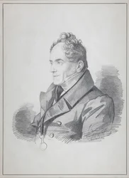 Portret hrabiego Wiktora Pawłowicza Koczubeja 1768-1834, kanclerza cesarskiego Rosji, ok. 1930 r. 1832