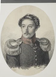 Portret Nikołaja Wasiljewicza Chwostowa 1793-1837, 1822.