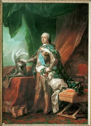 Ludwik XV w szatach koronacyjnych