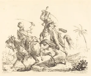 Hussard uderzający mamelucka