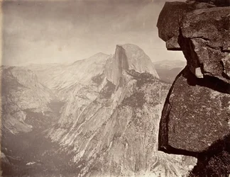 Kopuła Południowa, Yosemite, ca. 1872, wydrukowany ca. 1876.