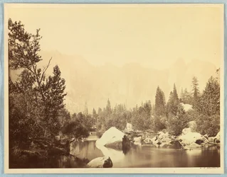 Widok na rzekę Merced, Yosemite