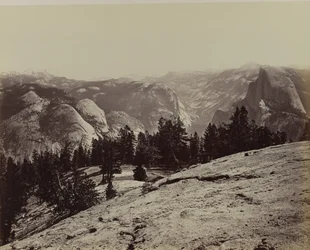Kopuły z Sentinel Dome, 1866.