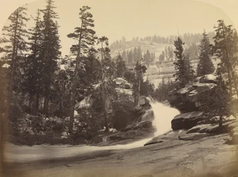 Wodospad - Nevada Fall - 700 stóp, Yosemite