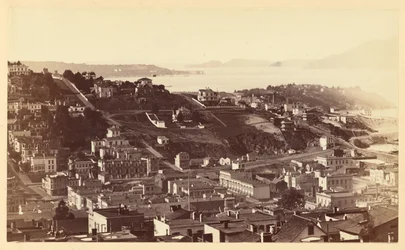[Golden Gate z Telegraph Hill, San Francisco].
