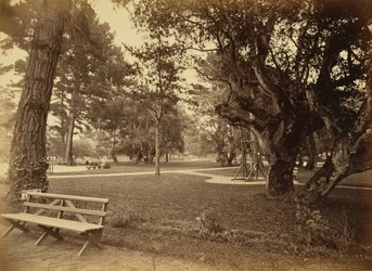[Monterey, Kalifornia, Hotel Del Monte, Lawn View].