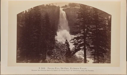 Wodospad Nevada, 700 stóp, dolina Yosemite