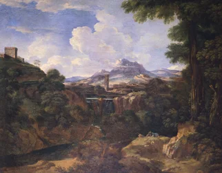 Krajobraz – Antonio Tavella (1668-1738).