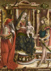 La Madonna della Rondine, po 1490 (tempera olejna i jajeczna na drewnie)
