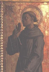 Św. Franciszek, fragment z poliptyku San Silvestro