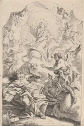 Zwiastowanie św. Józefowi 1725-75.