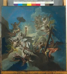 Triumf wiary, ok. 1766 (olej na płótnie)