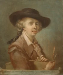Portret Edouarda Gautier-Dagoty, 1783.
