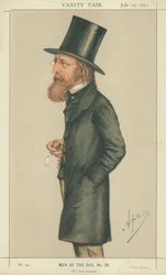 Alfred Tennyson, Laureat Poety, 22 lipca 1871, komiks Vanity Fair