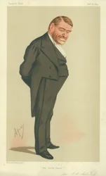 Generał Robert Cumming Schenck, USA, 23 stycznia 1875, rysunek Vanity Fair