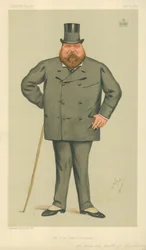 Jego Miłość Książę Wellington, Wnuk Żelaznego Księcia, 3 stycznia 1885, komiks Vanity Fair