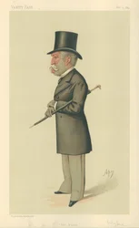 Sir Charles Lennox Wyke, The Baron, 9 lutego 1884, komiks Vanity Fair