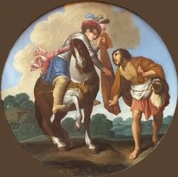 Der Heilige Martin und der Bettler Święty Marcin i żebrak