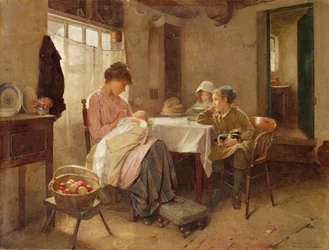 Nowości (olej na płótnie)
