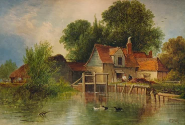 "Mapledurham", ok. 1863, 1938 r