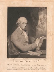 Benjamin West, Esqr., Malarz historyczny Jego Królewskiej Mości