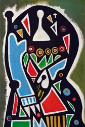 The Gambler Queen, 2009 (olej na płótnie)