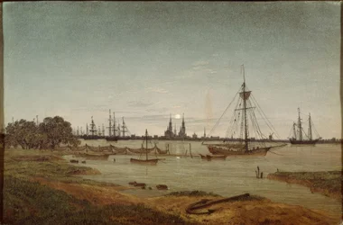Port w świetle księżyca