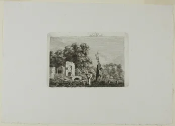 Scena pożaru