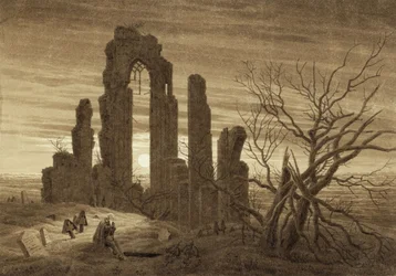 Zima - Noc - Starość i śmierć (z cyklu pór dnia i etapów życia człowieka z 1803 roku)