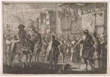 Ogłoszenie pokoju Osnabrück w mieście, 1648
