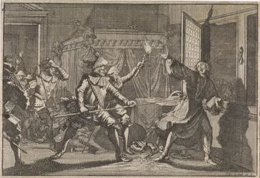 Albrecht von Wallenstein, książę Friedlandu, zostaje zamordowany przez własnych żołnierzy, 1634