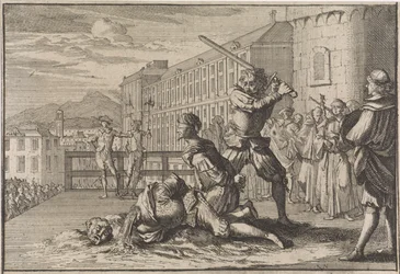 Ścięcie markiza Cinq-Mars i François De Thou, 1642