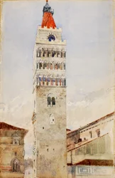 Wieża katedralna, Pistoia, Włochy
