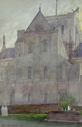 Transept północny, katedra w Winchester, Anglia