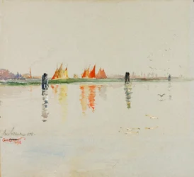 Laguna, Wenecja, 1898.