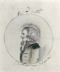 Edward VI (1537-53), ok. 1790 (pióro i atrament oraz wc na papierze)