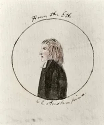 Henryk VI, ok. 1790 (pióro i atrament i toaleta na papierze)