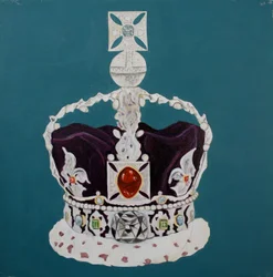 Klejnoty koronne 5, 2001 (olej na płótnie)