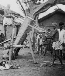 Miejscowi pilarze, Indie, c1927-c1931