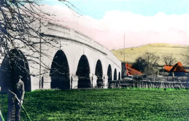 Swineford Bridge, Keynsham, Bath i Northeast Somerset, 1926.