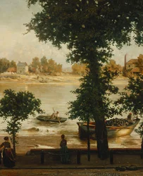 Letni wieczór w Cheyne Walk, 1870-71