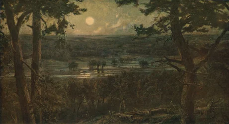 Księżyc sierpniowy, 1880, c1930.