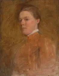 Autoportret Cecylii Beaux, ok. 1930 r. 1889-1894.
